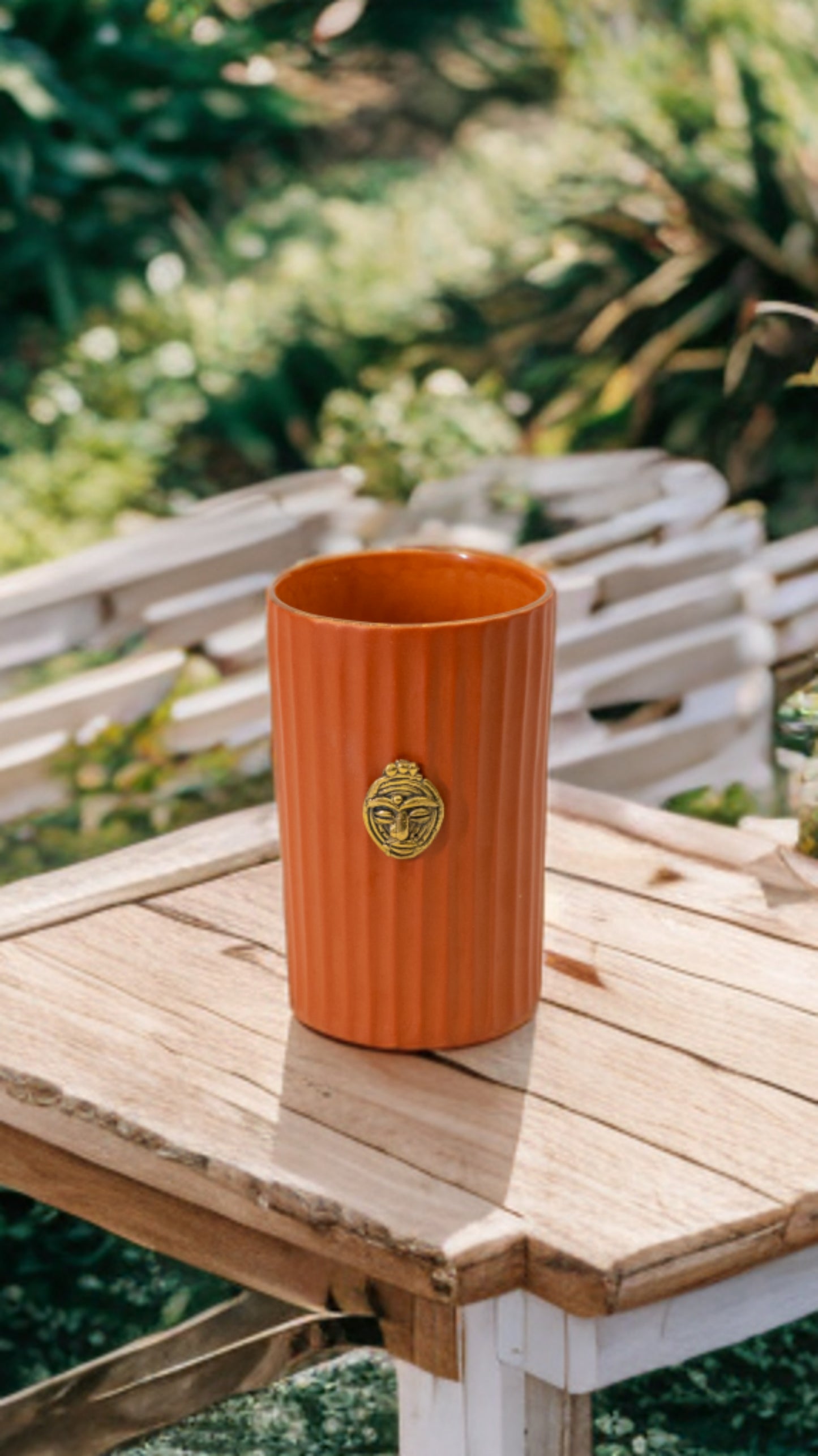 Handcrafted Terracotta Terracotta Cocktail Glass