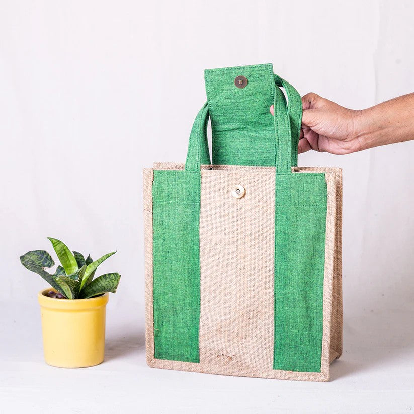 Handmade Jute Tiffin Bag