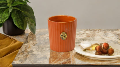 Handcrafted Terracotta Terracotta Cocktail Glass