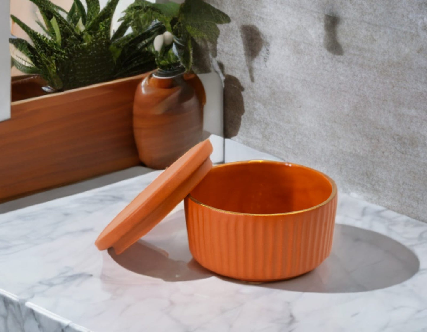 Handcrafted Terracotta Serving Bowl