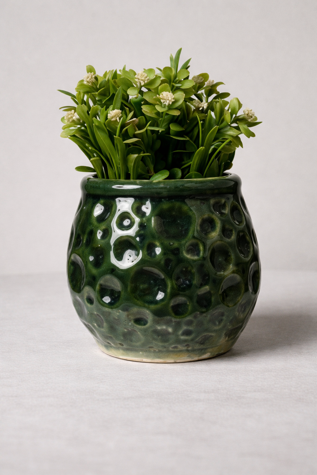 Emerald Crater Planter - Contemporary Expressions Collection