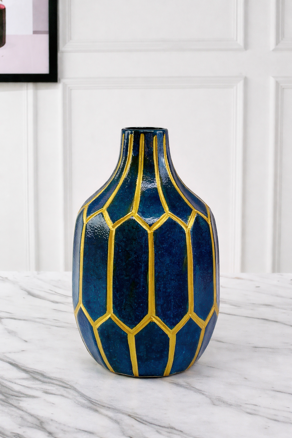 Royal Lattice Statement Vase - Contemporary Expressions Collection