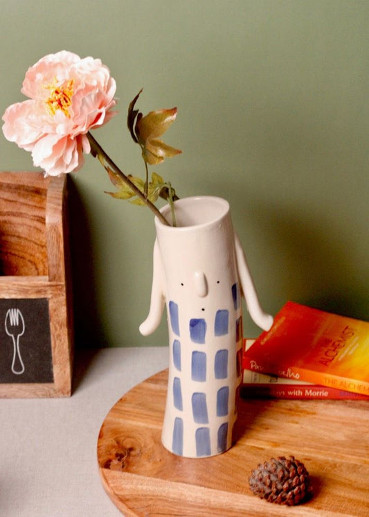 Urban Muse Figurine Vase - Contemporary Expressions Collection