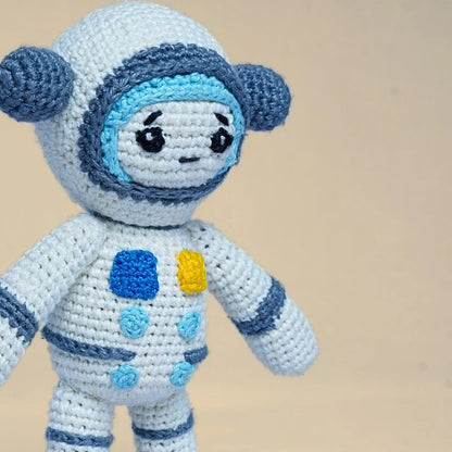 Handcrafted Crochet Astronaut Stuff Toy