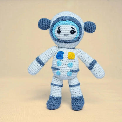 Handcrafted Crochet Astronaut Stuff Toy