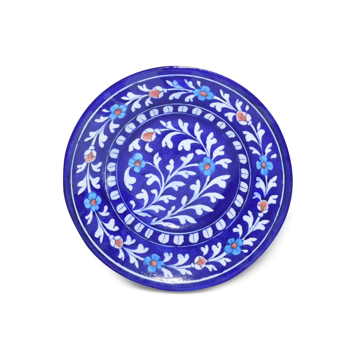 Decorative Plate – Handcrafted Floral Design