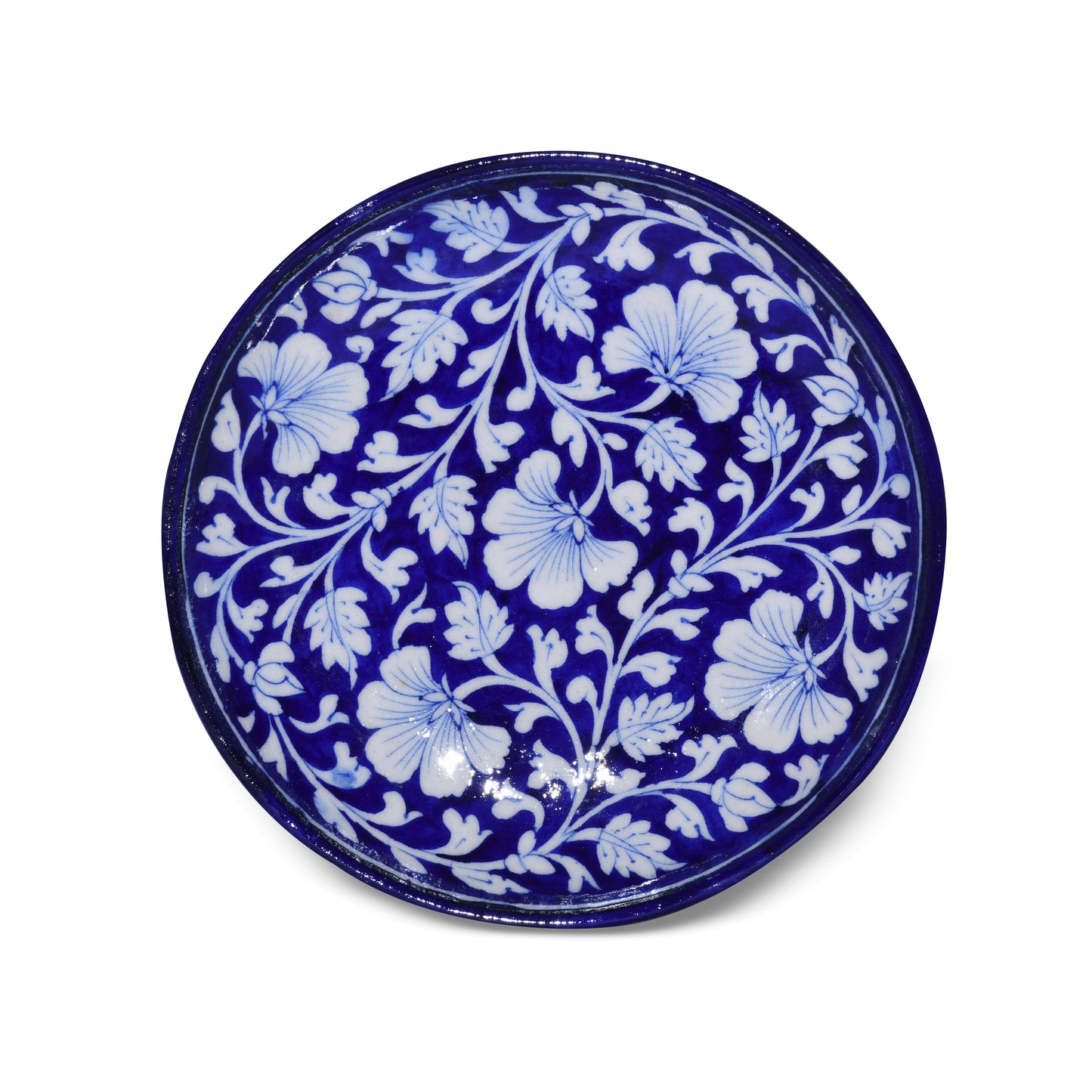 Decorative Plate – Handcrafted Floral Design