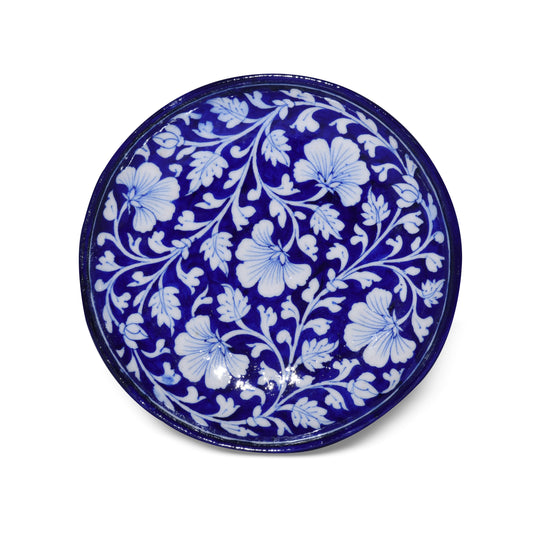 Decorative Plate – Handcrafted Floral Design