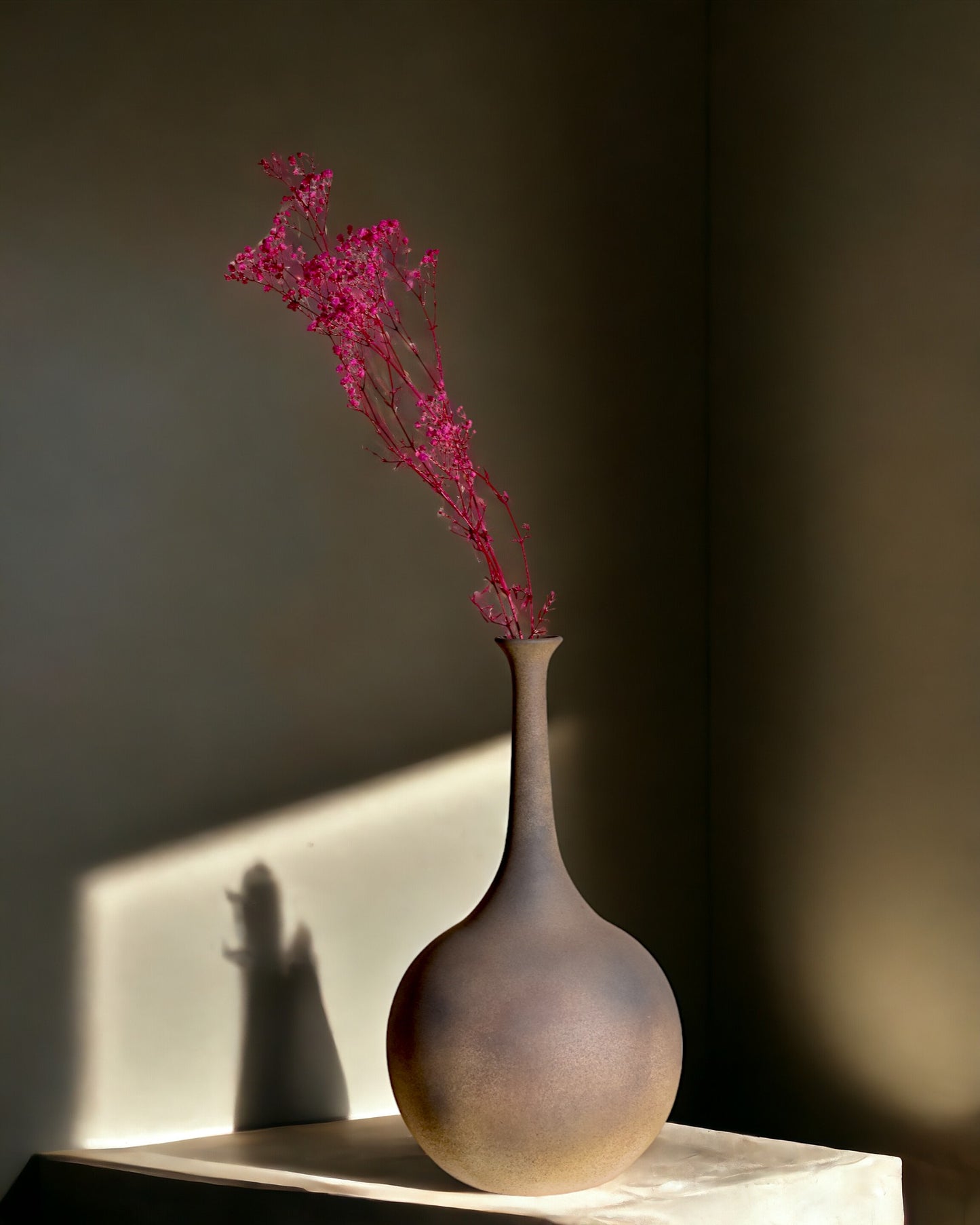 Desert Ember Sculpt Vase - Organic Modern Collection
