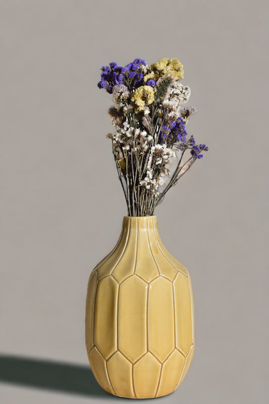Golden Hive Sculpt Vase - Contemporary Expressions Collection
