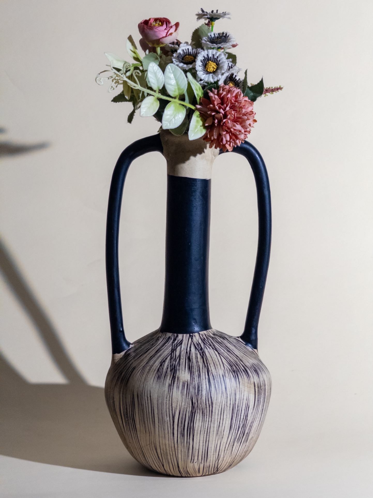 Midnight Arch Amphora Vase - Contemporary Expressions Collection