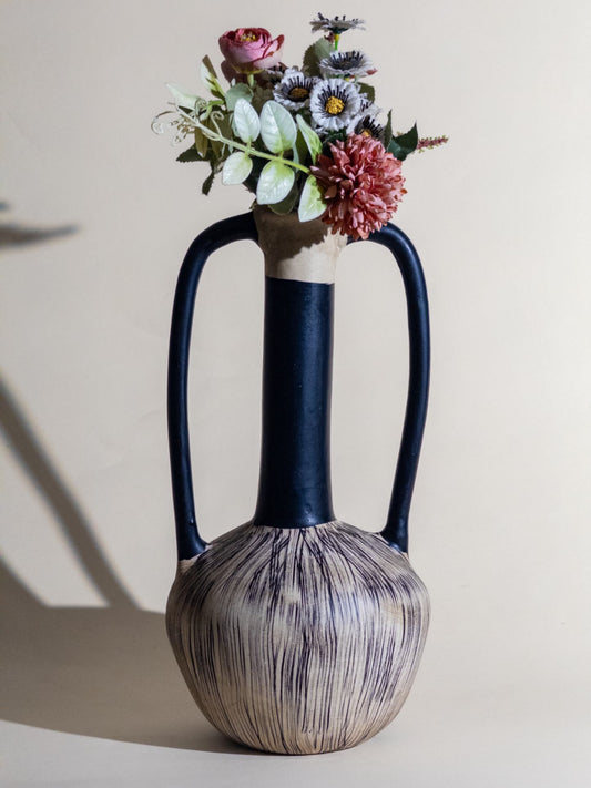 Midnight Arch Amphora Vase - Contemporary Expressions Collection