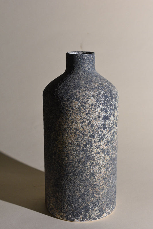 Monolith Speckle Ceramic Vase - Rustic Artisan Collection