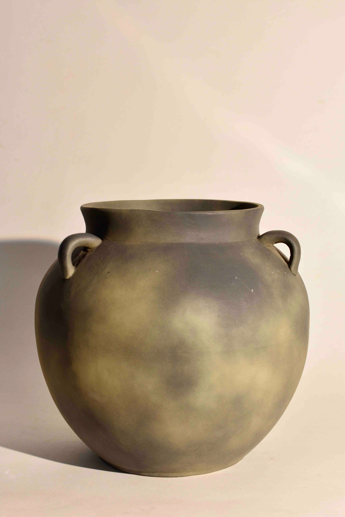 Olive Mist Amphora – Sculpted Silence Collection