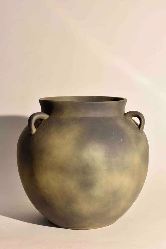 Olive Mist Amphora – Sculpted Silence Collection
