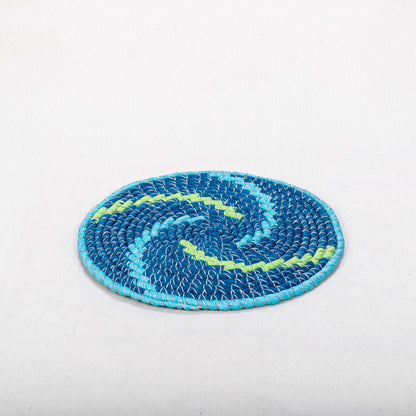 Handwoven Spiral Placemats - Set of 2
