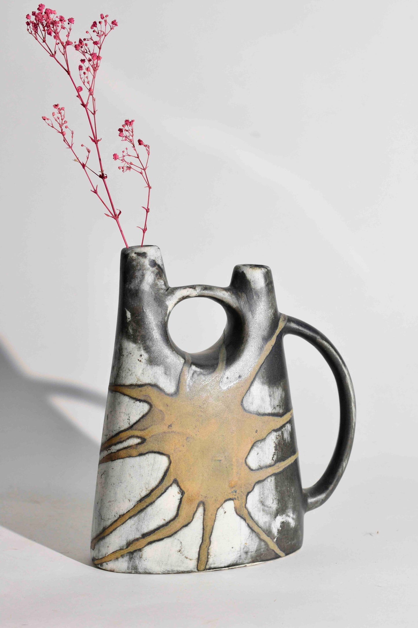 Solar Burst Statement Vase - Contemporary Expressions Collection