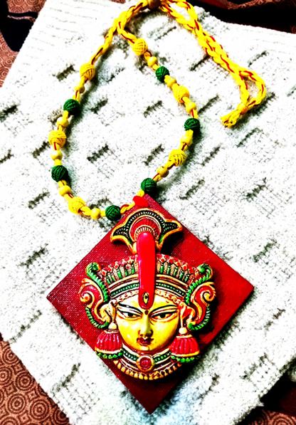 Handcrafted Terracotta Goddess Necklace Sets - Made in Uttar Pradesh, India