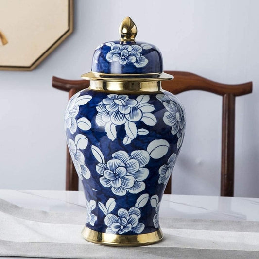 Opulent Camellia Ginger Jar