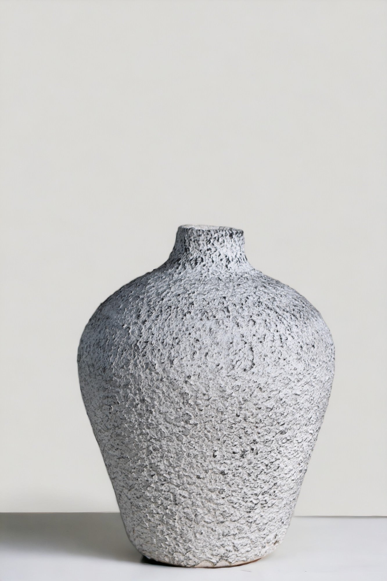 Volcanic Stone Sculpt Vase - Rustic Artisan Collection