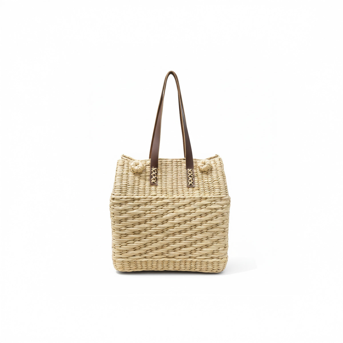 Handcrafted Kauna Grass Tote Bag