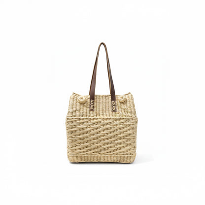 Handcrafted Kauna Grass Tote Bag