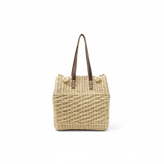 Handcrafted Kauna Grass Tote Bag