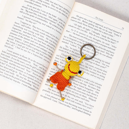 Handmade Crochet Keychain – Toad
